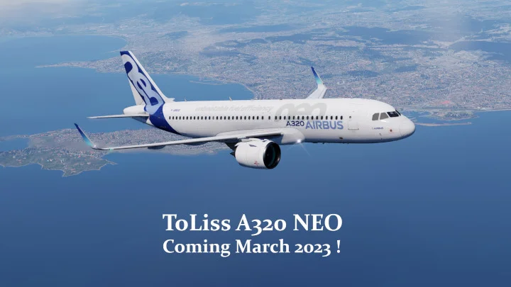 A320Neo od ToLiss do X-Plane pojawi się w marcu?