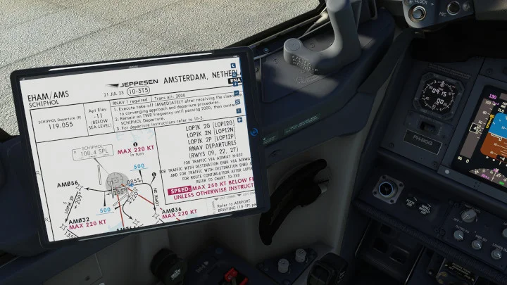 Tablet w Boeingach 737 od PMDG wreszcie na konsolach