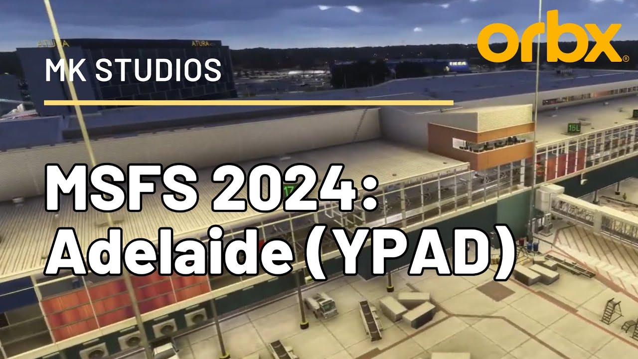 MK Studios – Lotnisko Adelaide (YPAD)